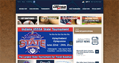 Desktop Screenshot of indianausssabaseball.com